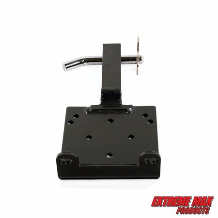 Extreme Max Extreme Max 5600.3087 Universal 1.25" Receiver Hitch Winch Mount for ATV / UTV 5600.3087